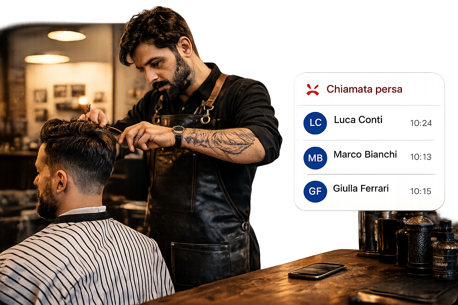 Telefonate durante il lavoro